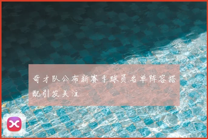 奇才队公布新赛季球员名单阵容搭配引发关注